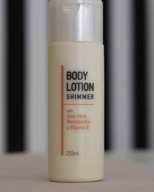 body lotion shimmer